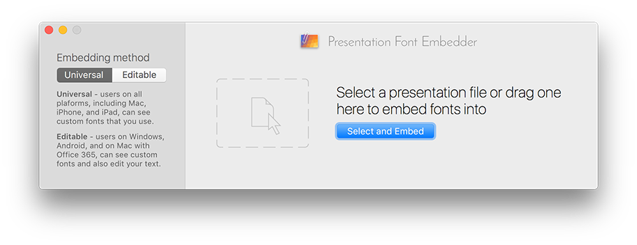 built-in powerpoint 2016 fonts for mac